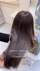 台中染髮推薦造型｜Pure Hair Design 東海商圈 家欣設計師作品